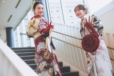 ご成約後から振袖着放題！